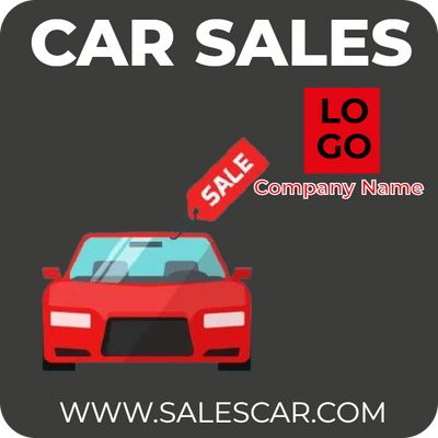 Custom Business Cards Multiple Sizes Car Sale