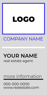Custom Business Cards Multiple Sizes Real Estate