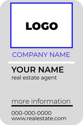 Custom Business Cards Multiple Sizes Real Estate