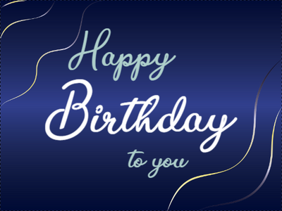 Custom Outdoor Yard Signs Multiple Sizes Happy Birthday To You