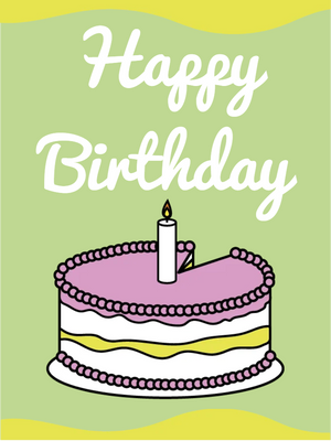 Custom Outdoor Yard Signs Multiple Sizes Happy Birthday
