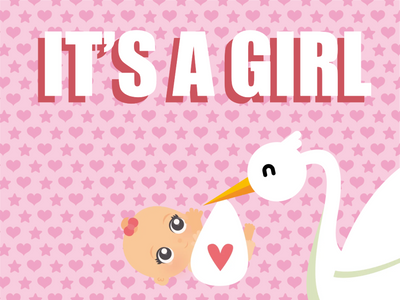 Custom Outdoor Yard Signs Multiple Sizes Its A Girl
