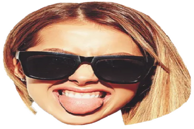 Custom Big Head Cutouts Multiple Sizes Party Girl