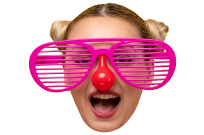 Custom Big Head Cutouts Multiple Sizes Party Glass