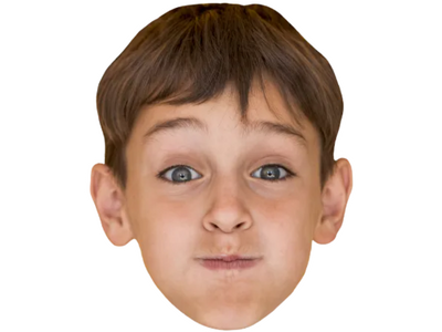 Custom Big Head Cutouts Multiple Sizes Boy Wacky