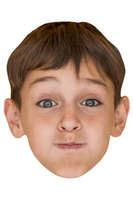 Custom Big Head Cutouts Multiple Sizes Boy Wacky
