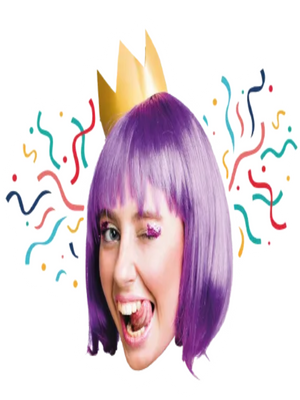 Custom Big Head Cutouts Multiple Sizes Party Crown