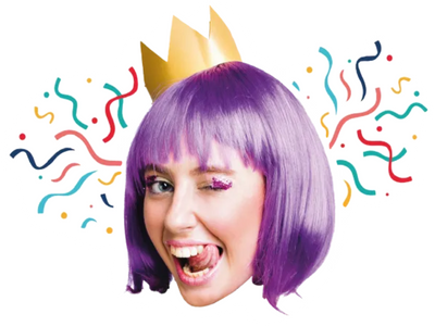Custom Big Head Cutouts Multiple Sizes Party Crown