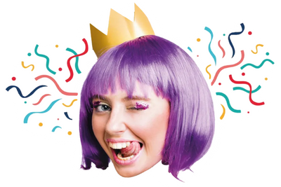 Custom Big Head Cutouts Multiple Sizes Party Crown