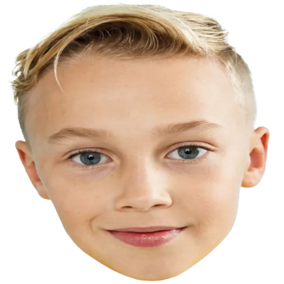 Custom Big Head Cutouts Multiple Sizes Smiling Boy