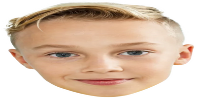 Custom Big Head Cutouts Multiple Sizes Smiling Boy