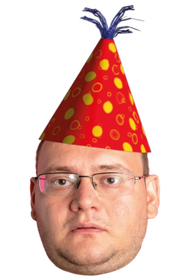 Custom Big Head Cutouts Multiple Sizes Party Boy