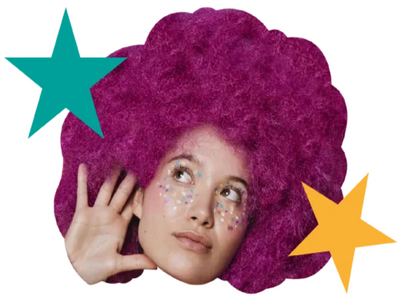Custom Big Head Cutouts Multiple Sizes Star Face