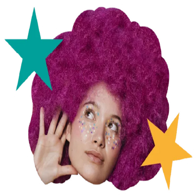Custom Big Head Cutouts Multiple Sizes Star Face
