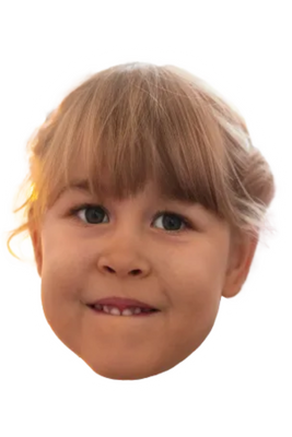 Custom Big Head Cutouts Multiple Sizes Girl Head