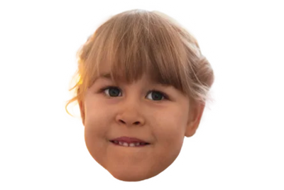 Custom Big Head Cutouts Multiple Sizes Girl Head