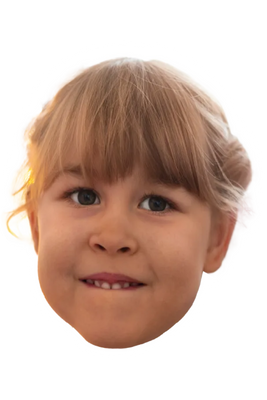 Custom Big Head Cutouts Multiple Sizes Girl Head