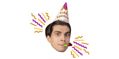 Custom Big Head Cutouts Multiple Sizes Birthday Party Hat
