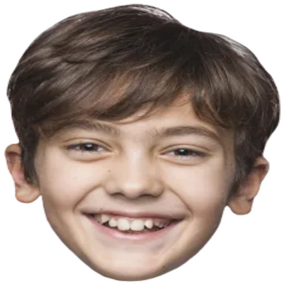 Custom Big Head Cutouts Multiple Sizes Smile Boy