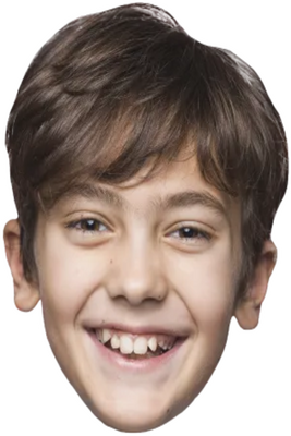 Custom Big Head Cutouts Multiple Sizes Smile Boy