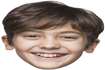 Custom Big Head Cutouts Multiple Sizes Smile Boy