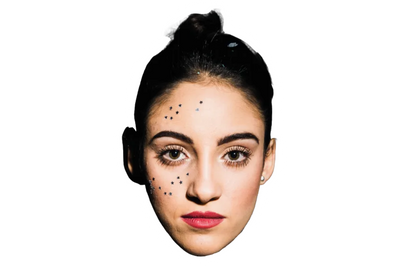 Custom Big Head Cutouts Multiple Sizes Glitter face