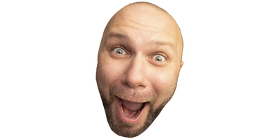 Custom Big Head Cutouts Multiple Sizes Bald Man
