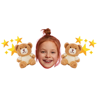 Custom Big Head Cutouts Multiple Sizes Teddy Stars Smiles