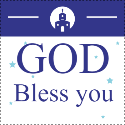 Custom Outdoor Yard Signs Multiple Sizes God Bless You