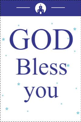 Custom Outdoor Yard Signs Multiple Sizes God Bless You