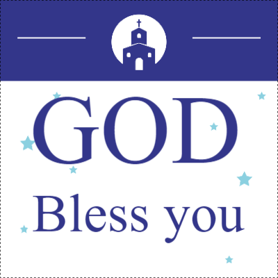 Custom Outdoor Yard Signs Multiple Sizes God Bless You