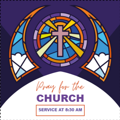 Custom Outdoor Yard Signs Multiple Sizes Pray for the Church