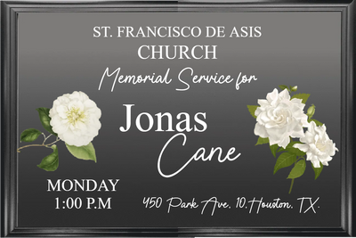 Custom Outdoor Yard Signs Multiple Sizes Holy Week