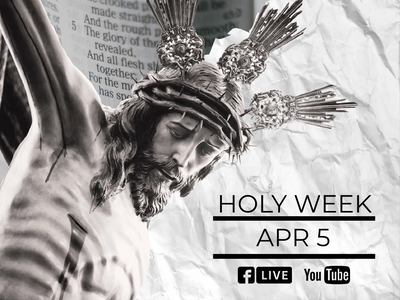 Custom Outdoor Yard Signs Multiple Sizes Holy Week