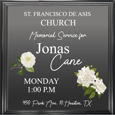 Custom Outdoor Yard Signs Multiple Sizes Holy Week