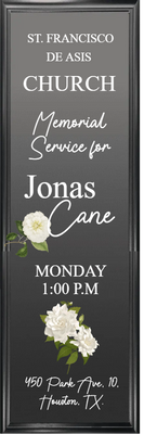 Custom Outdoor Yard Signs Multiple Sizes Holy Week