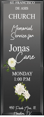 Custom Outdoor Yard Signs Multiple Sizes Holy Week