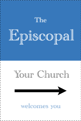 Custom Outdoor Yard Signs Multiple Sizes The Episcopal