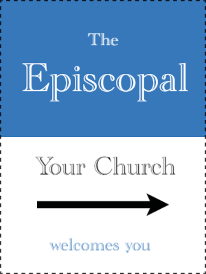 Custom Outdoor Yard Signs Multiple Sizes The Episcopal