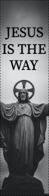 Custom Outdoor Yard Signs Multiple Sizes Jesus Is The Way