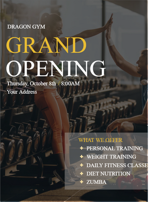 Custom Outdoor Yard Signs Multiple Sizes Grand Opening