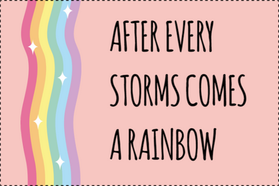Custom Outdoor Yard Signs Multiple Sizes  Rainbow