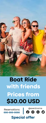 Custom Outdoor Yard Signs Multiple Sizes Boat Ride With Friends