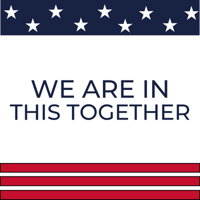 Custom Outdoor Yard Signs Multiple Sizes We Are In This Together