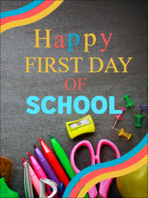 Custom Outdoor Yard Signs Multiple Sizes First Day of School