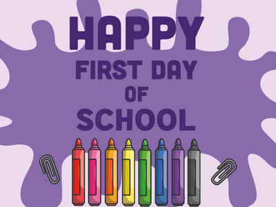 Custom Outdoor Yard Signs Multiple Sizes First Day of School
