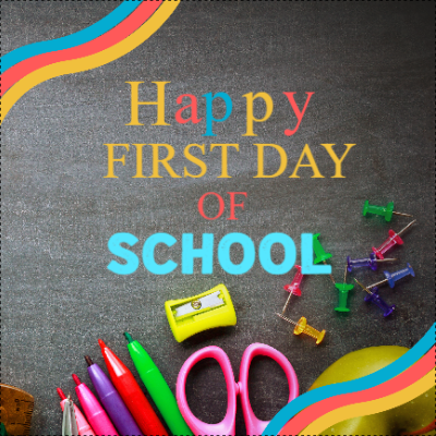 Custom Outdoor Yard Signs Multiple Sizes First Day of School
