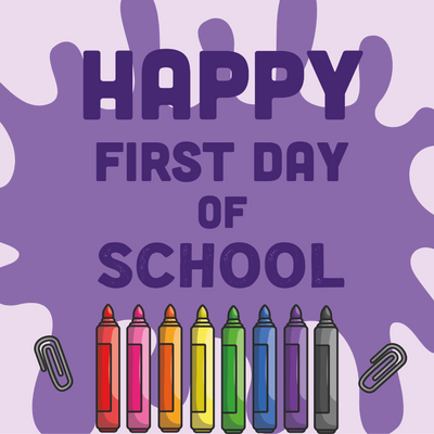 Custom Outdoor Yard Signs Multiple Sizes First Day of School