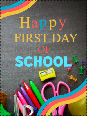 Custom Outdoor Yard Signs Multiple Sizes First Day of School
