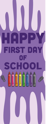 Custom Outdoor Yard Signs Multiple Sizes First Day of School